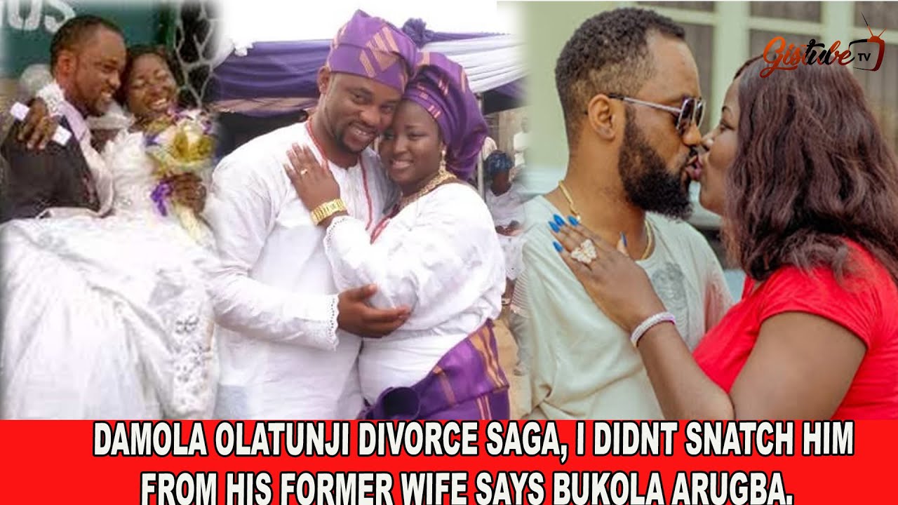 Damola Olatunji & Bukola Awoyemi D!VORCE rumours,i didnt snatch him from his wife