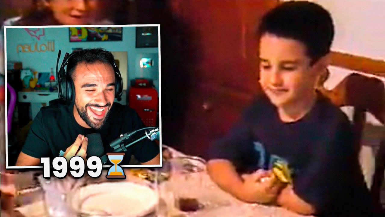 REACCIONANDO A VÍDEOS DE MI INFANCIA 👶🏻