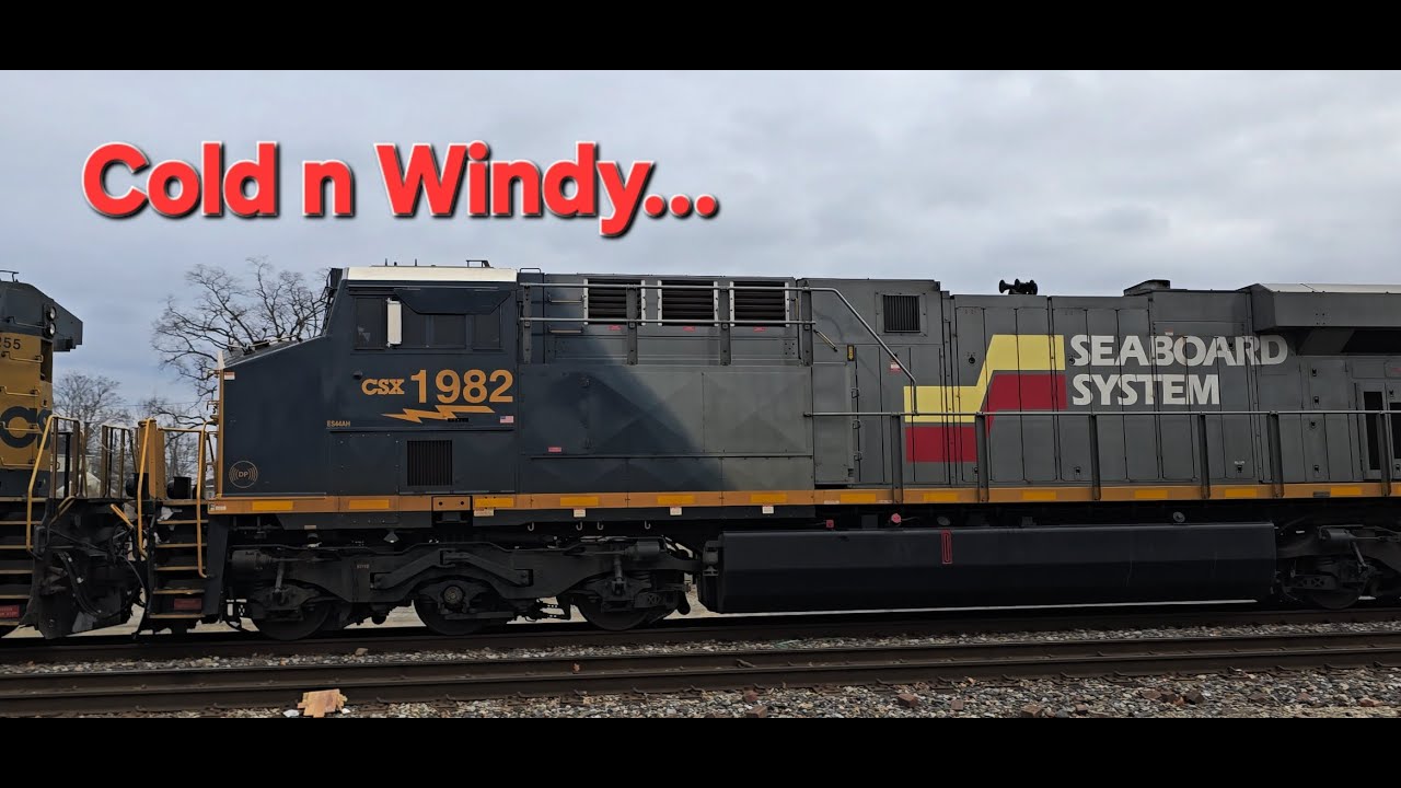 Hot Rails on a Cold Windy Morning