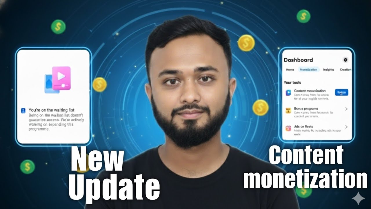 Новое обновление монетизации контента. Список ожидания монетизации. Настройка напоминаний для Fac...