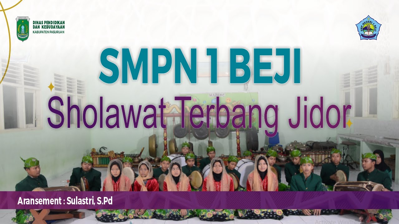 SMPN 1 BEJI || SHOLAWAT TERBANG JIDOR