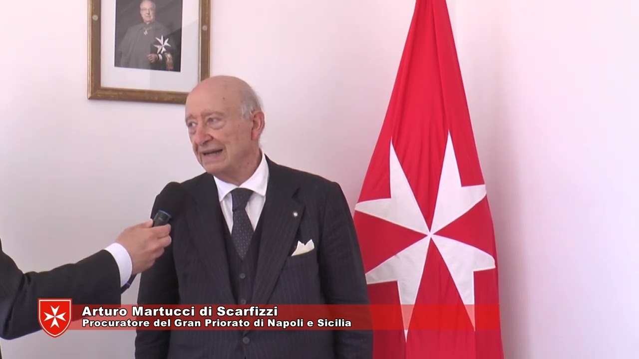 Le nuove nomine di cavalieri del Gran Priorato di Napoli e Sicilia in un video