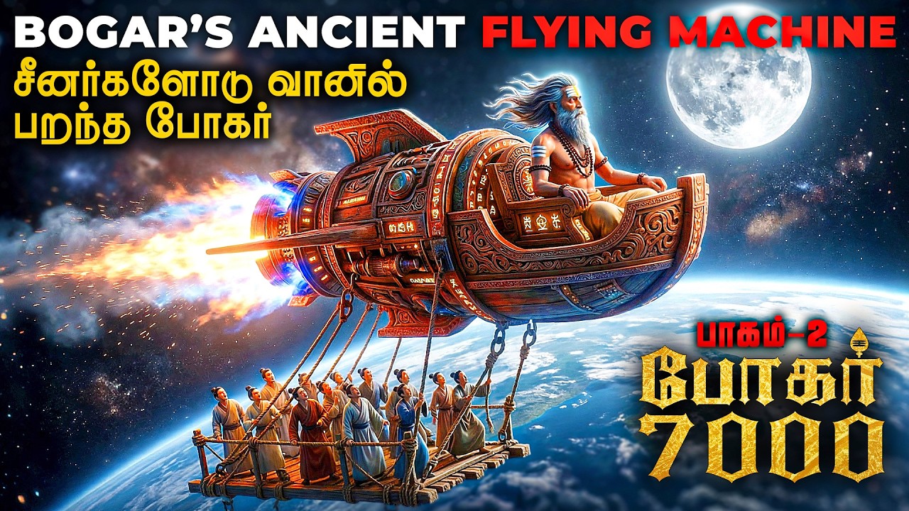 பறக்கும் எந்திரத்தை உருவாக்கிய போகர் | சித்த அறிவியல் ரகசியங்கள் | Bogar History Tamil | Bogar ep-2