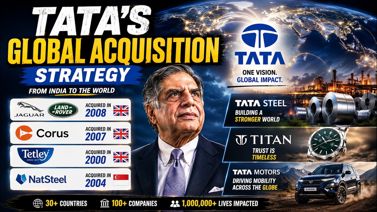 Tata&rsquo;s Biggest Global Acquisitions Explained 💰