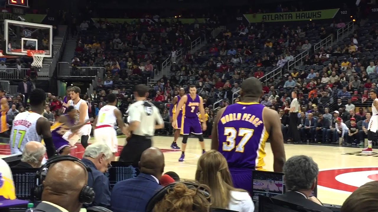 Kobe Bryant's Last Game @ Philips Arena Atlanta 12/4/15