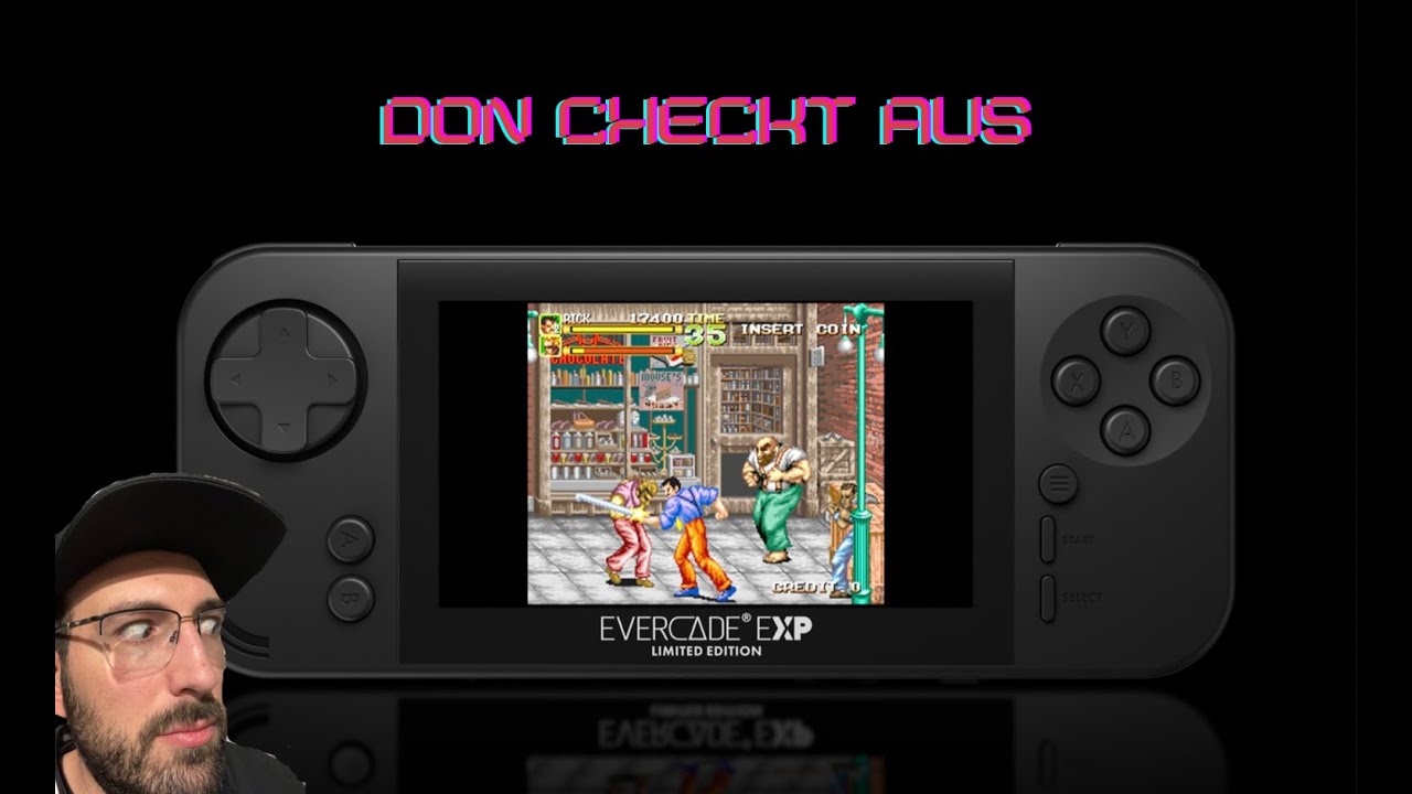 Evercade EXP angeschaut! Limited Edition unboxing! Don checkt aus :-D