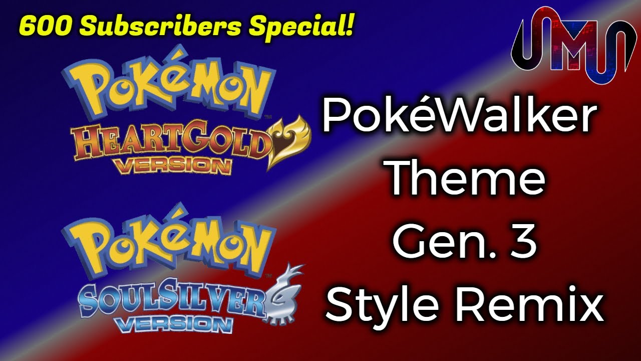 Pokémon HG/SS: PokéWalker Theme (Gen 3 Soundfont Remix) Jobless Music