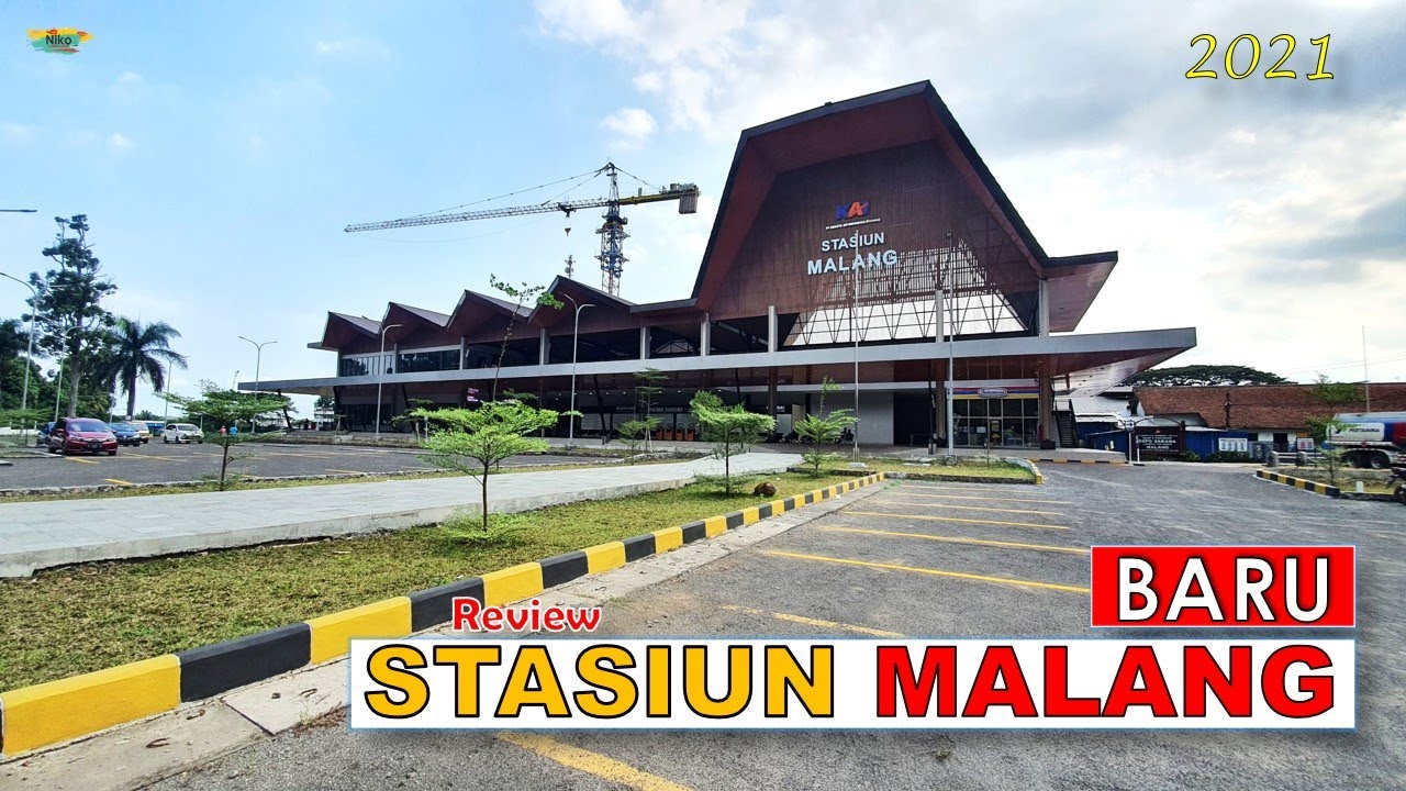 Stasiun MALANG BARU - Review Stasiun Mirip BANDARA, KEREN !!!