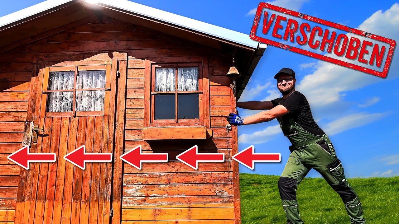 Ich VERSCHIEBE meine GARTENLAUBE! #14 | Garten 9