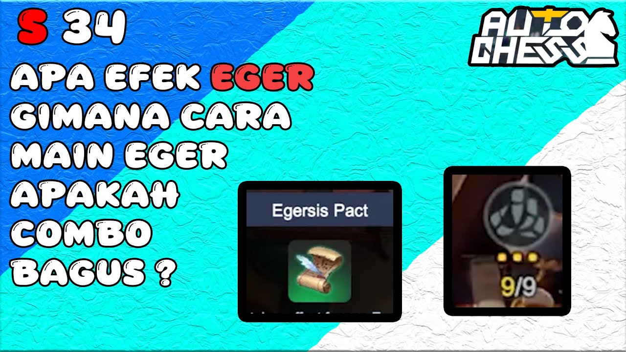 CARA MAIN EGER S34 ! AUTO CHESS INDONESIA