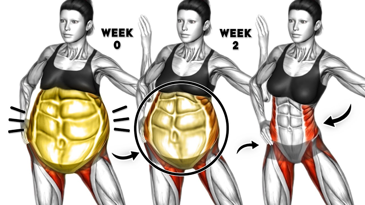 30-минутная тренировка для пресса 🔥 Быстро избавьтесь от жира на животе и уменьшите объем на 2,5-...