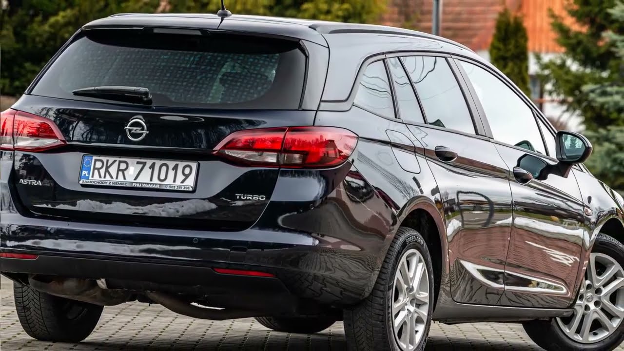 4K Opel Astra K 2017r. 1.4 Turbo Benzyna 125 KM