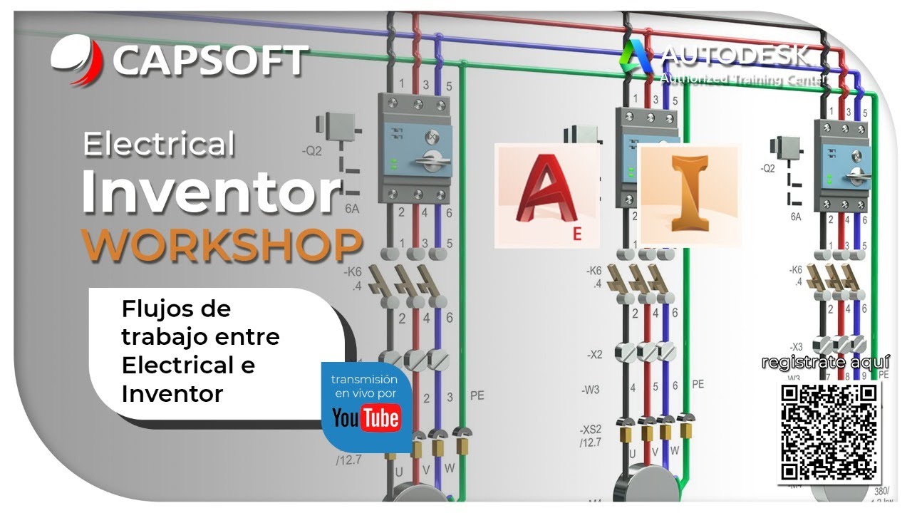 Workshop Workflow entre Electrical e Inventor 2022