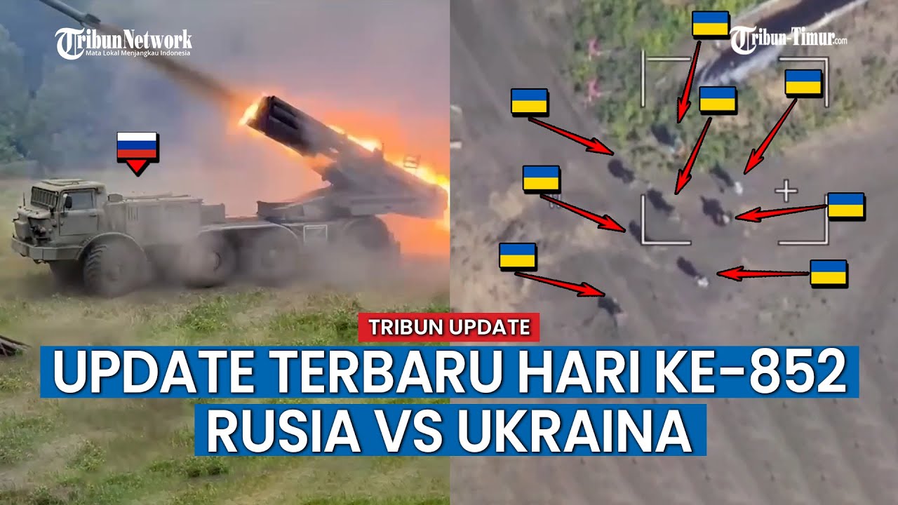UPDATE HARI KE-852 Rusia vs Ukraina, Rusia Buat Tempat Tentara Ukraina Berlindung Rata dengan Tanah