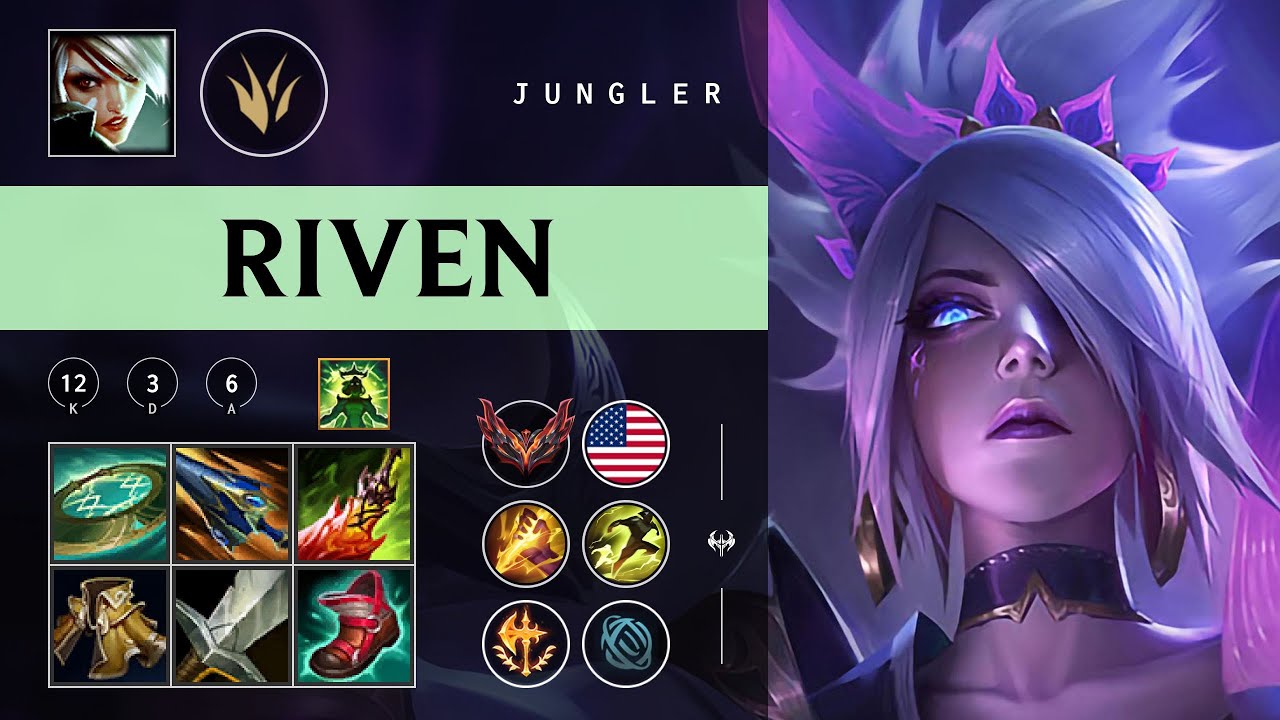 Riven Jungle vs Viego - NA Grandmaster Patch 26.01