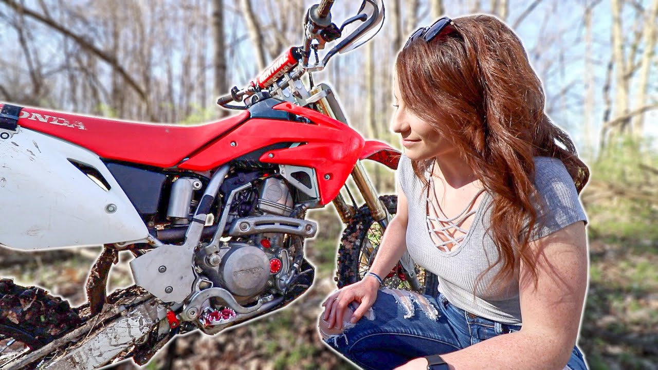 Girlfriends New CRF150RB Walk Around! | The Ultimate Trail Bike For The Vertically Challenged..