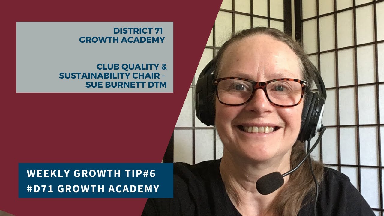 D71 Growth Academy Tip #6 From Zero to Membership Hero