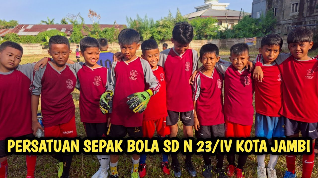 Pertandingan PS SD N 23/IV kota jambi melawan SD N 84/IV kota jambi 