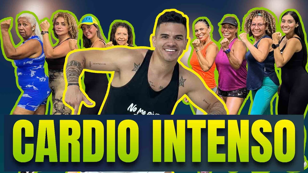 RUTINA DE CARDIO PARA ADELGAZAR TODO EL CUERPO | CARDIO QUEMAGRASA SIN SALTOS