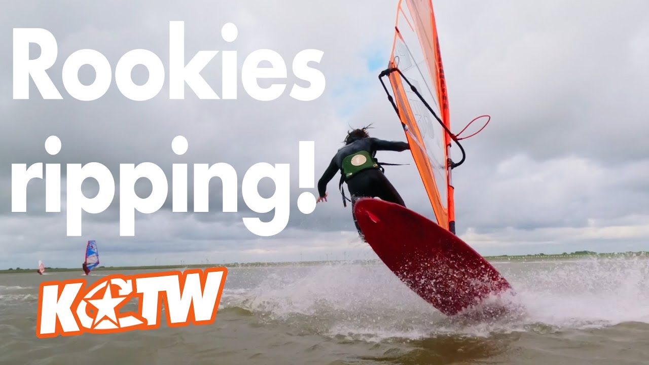 First Air jibe tries by Bruno I Freestyle Windsurfing in light Winds