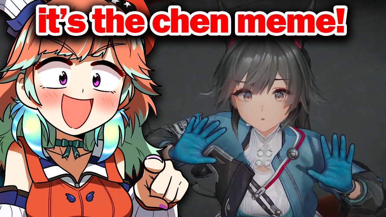 Kiara First Time Finding Out the Chen Meme