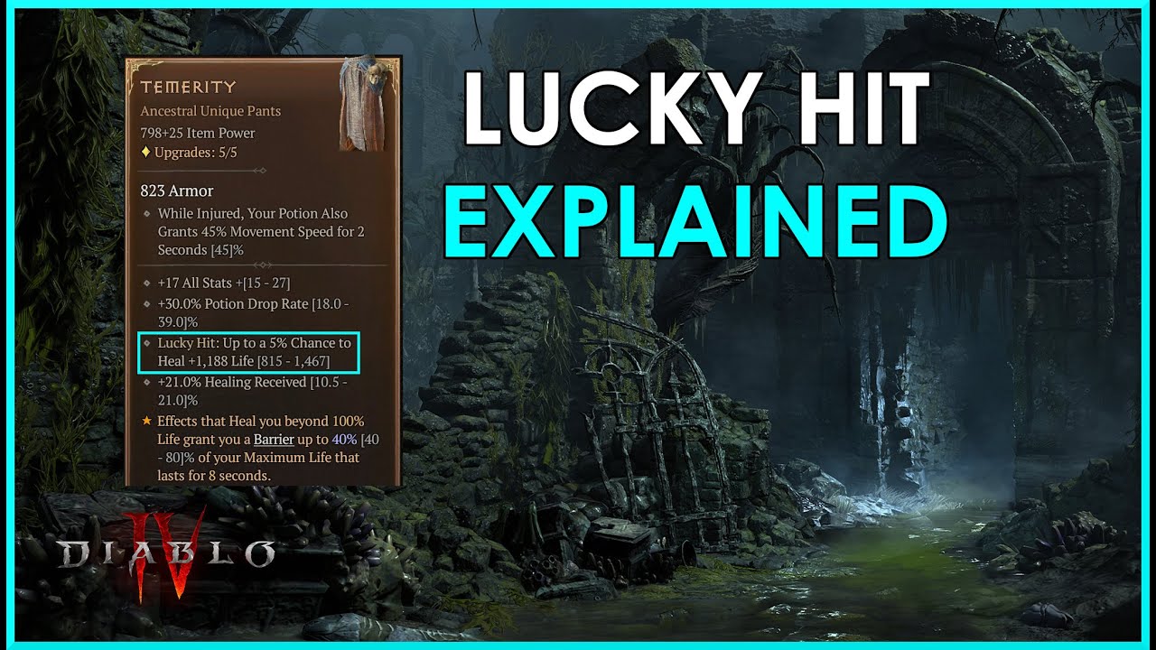 Diablo 4 Lucky Hit Explained