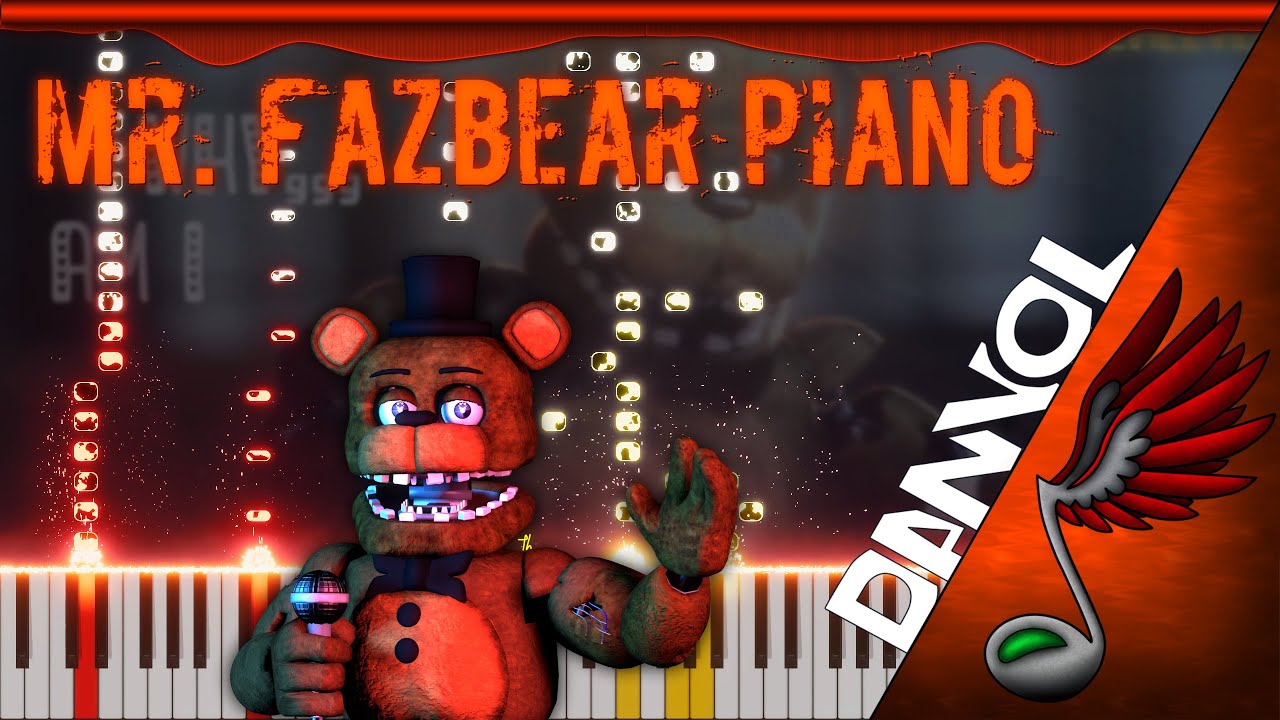 [FNAF Song] Groundbreaking - Mr. Fazbear (Piano Tutorial by Danvol)