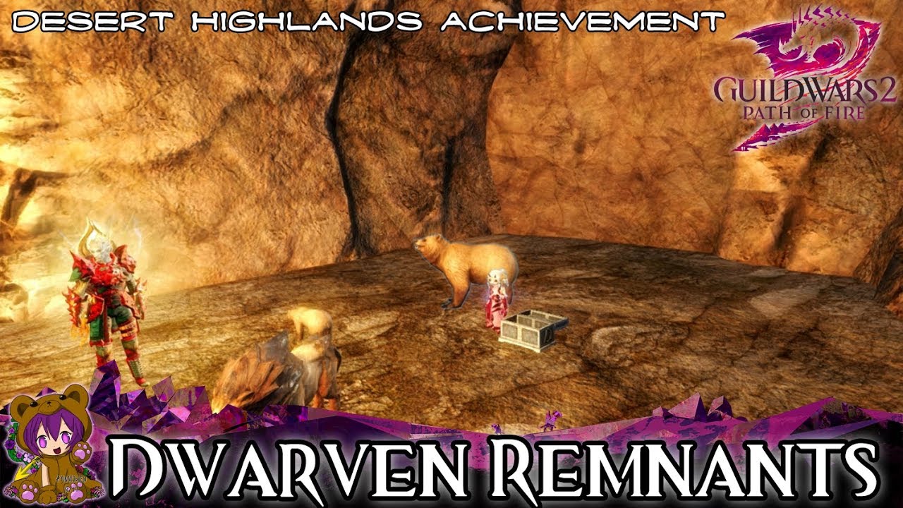 GW2 Dwarven Remnants (Desert Highlands achievement)