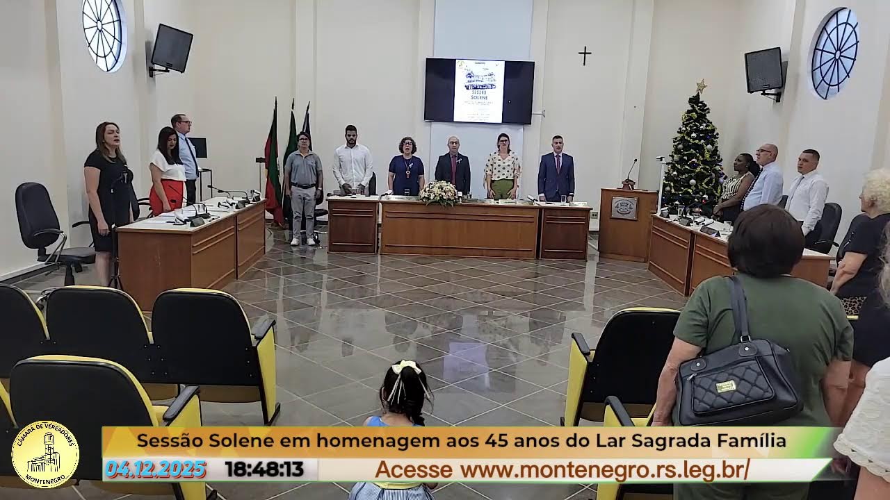 Sessão Solene em homenagem aos 45 anos do Lar Sagrada Família