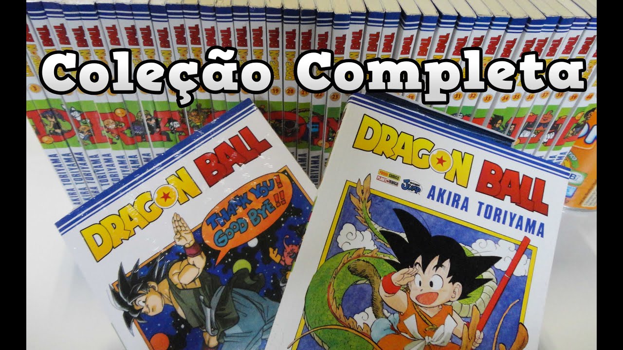 Coleção de Mangás Dragon Ball Panini Completa