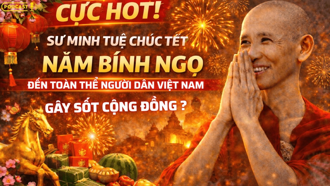 CỰC HOT: Sư Minh Tuệ Gửi Lời Chúc Tết Đến Toàn Thể Người Dân Việt Nam GÂY SỐT CỘNG ĐỒNG? | Podcast