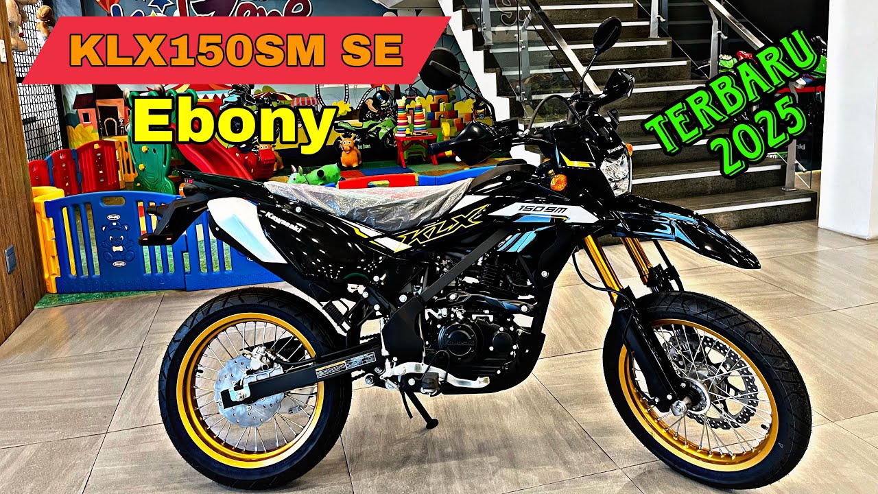 Review KLX150SM SE Hitam 2025 | Harga dan Detail
