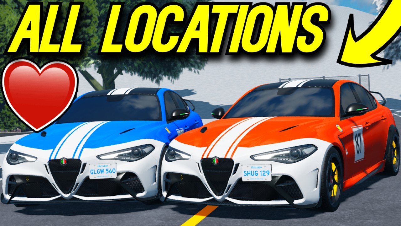How To FIND ALL 100 HEART LOCATIONS In The Young Street, Ontario Valentines Event!