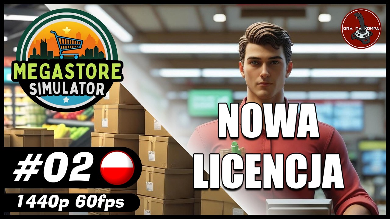 Nowa licencja || #2 || Megastore Simulator gameplay PL