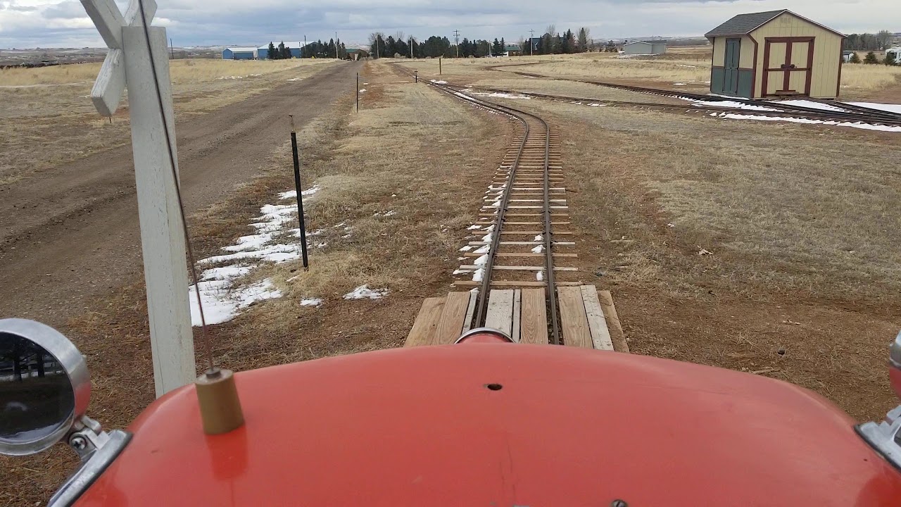 15 inch gauge railroad, former buckskin joes locomotive 802 full loop run