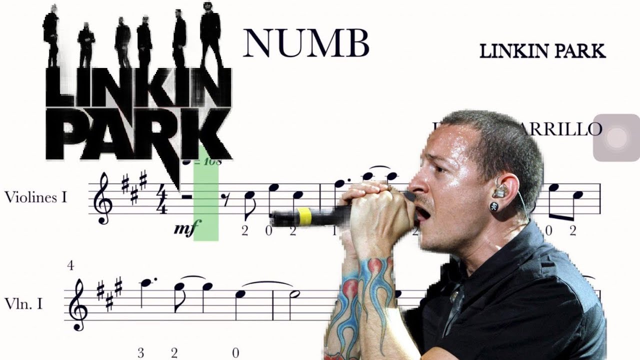 #violinsheet #partituraviolino LINKIN PARK - NUMB - Partitura violino - violin sheet.