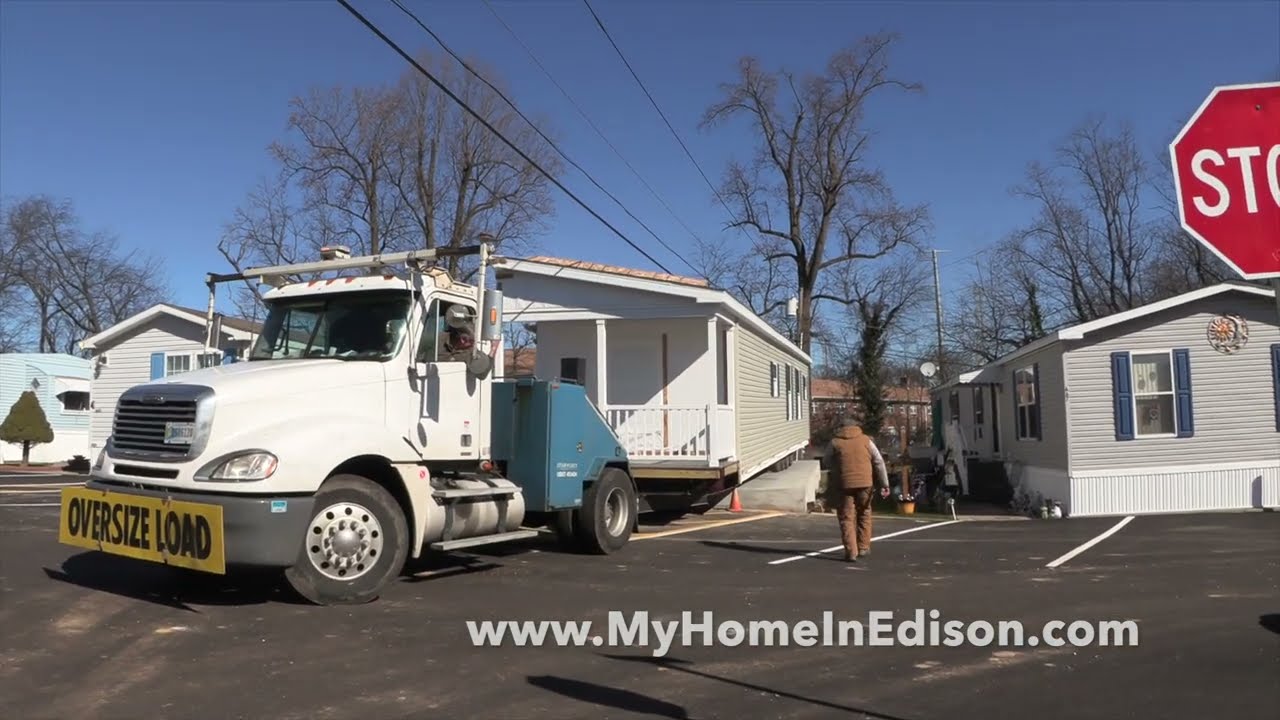 AA-6 SOLD 2 Bedroom Manufactured Home Arrives in Edison Mobile Estates NJ www.MyHomeInEdison.com