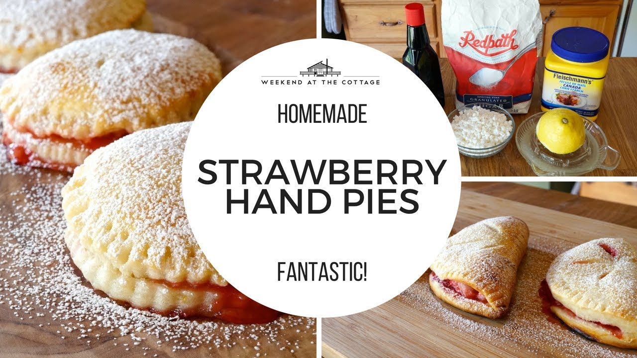 The best STRAWBERRY HAND PIES recipe!