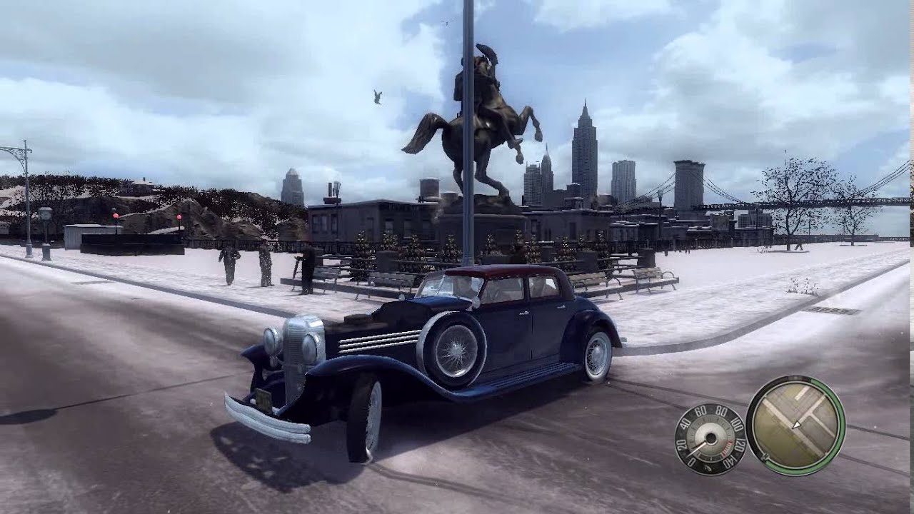 Mafia 2 - Snow adventures (Gameplay)