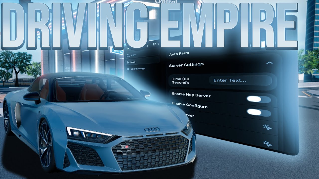 [NEW] Driving Empire Script --- Auto Farm, Auto Race (**No Key**) Mobile & Pc