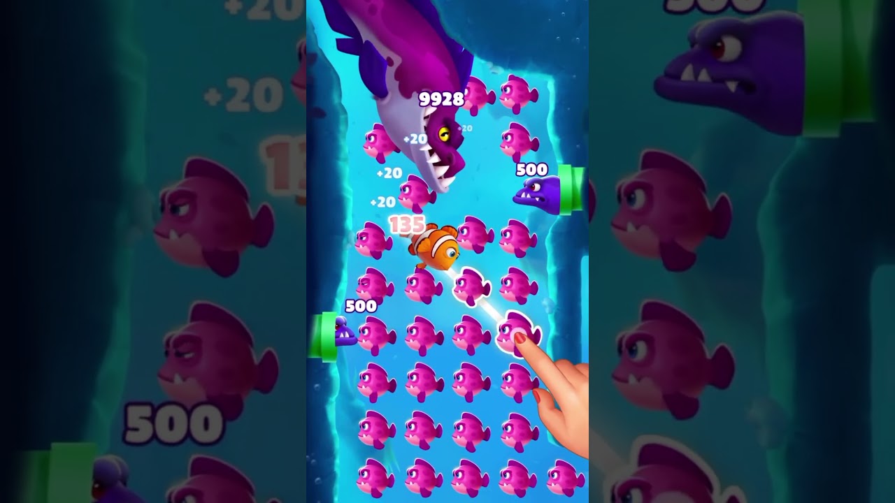 Fishdom new mini game ad l Hungry Fish l Save the Fish