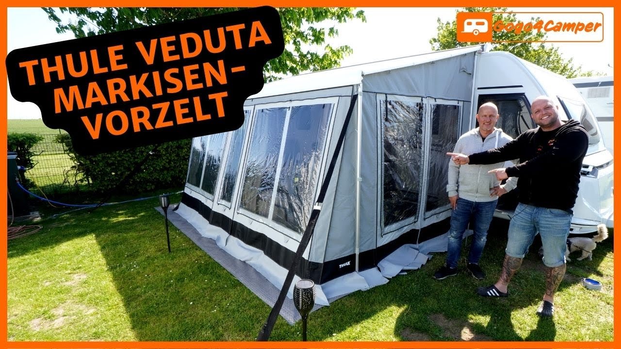Markisenvorzelt Thule Veduta für die Thule Omnistor 6300 - Aufbauanleitung inkl. Erfahrungsbericht