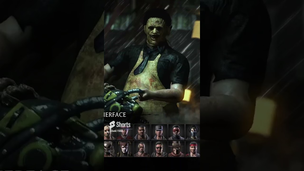 LEATHERFACE picking phase MORTAL KOMBAT X