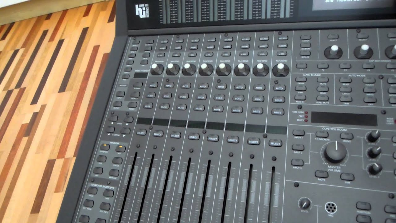 Mackie HUI Self-Test und Demo-Mode