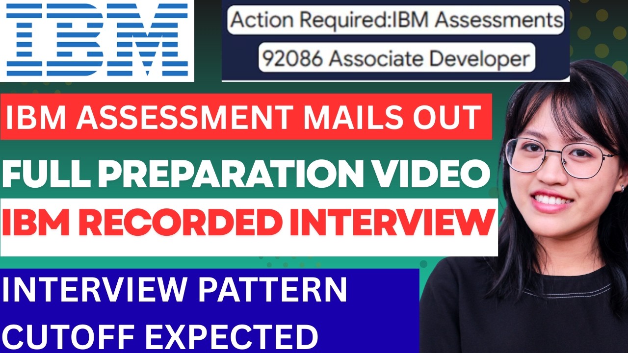 IBM Interview Mail Out | IBM Software Developer 2026 BATCH | IBM Recorded Interview Pattern