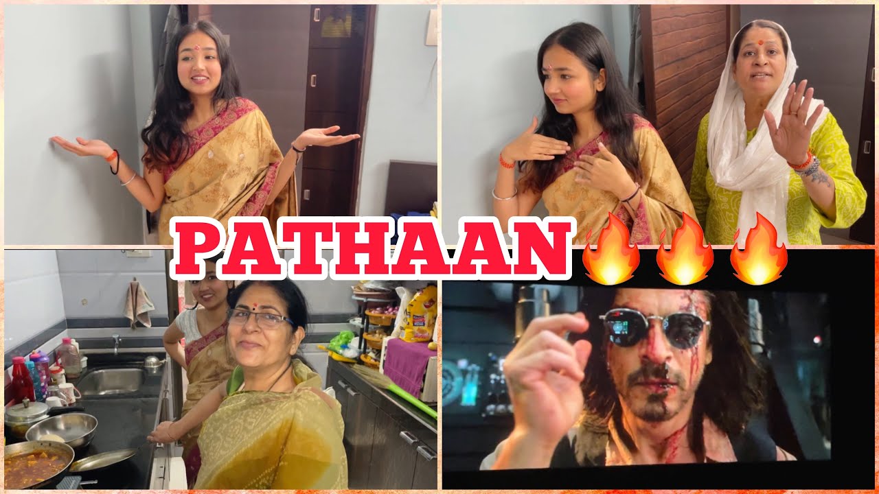 Princee saree pehen ke kyu aa gayi? | Shahrukh Khan is back and how🔥| Pathaan movie review
