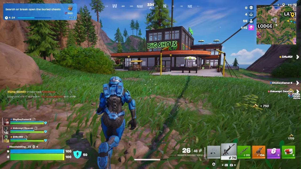 Fortnite win with random power rangers