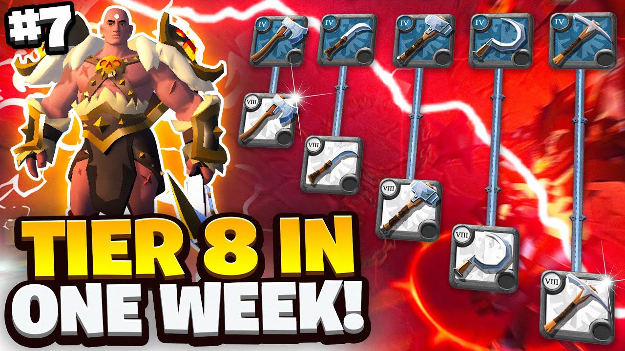 Zero To Hero.. GATHERING? CAN I REACH T8? (DAY 7)