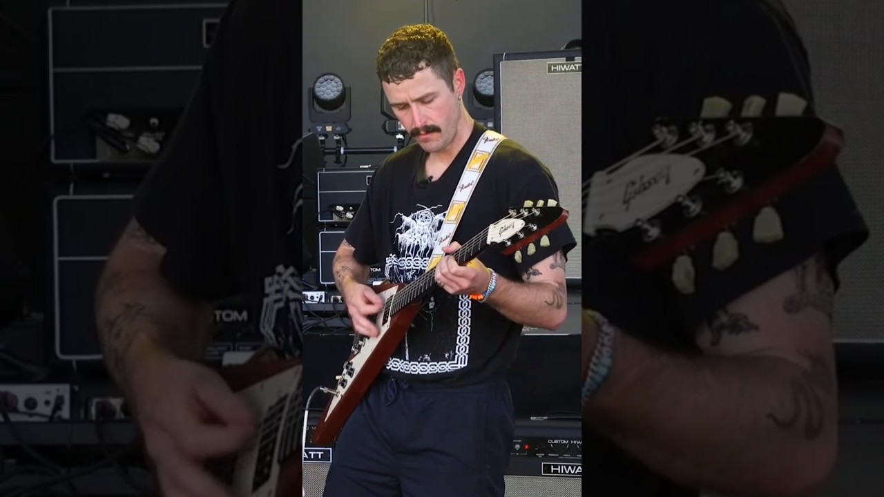 Joey Walker plays a tasty riff #kinggizzardandthelizardwizard