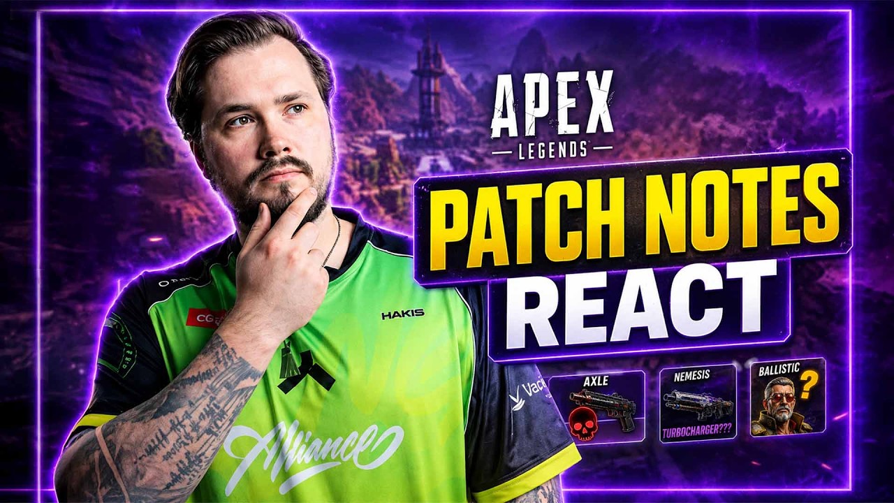 Hakis реагирует на описание обновления Overclocked в Apex Legends